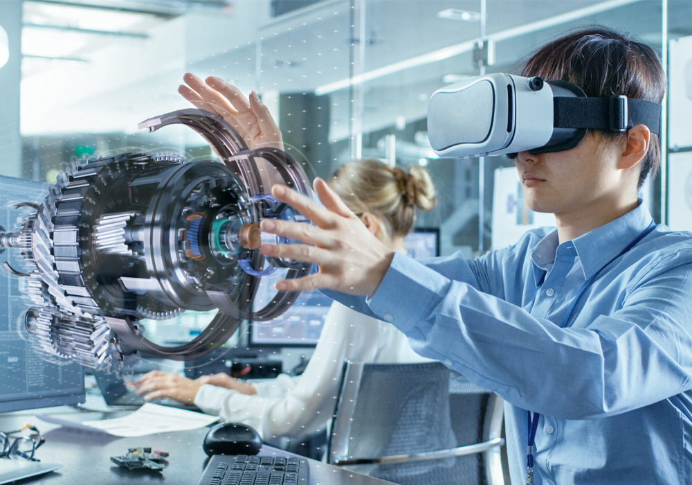 Déplacez facilement les différentes pièces du modèle dans le réalité virtuelle