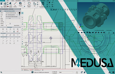 Neue CAD-Software-Generation MEDUSA4 R6