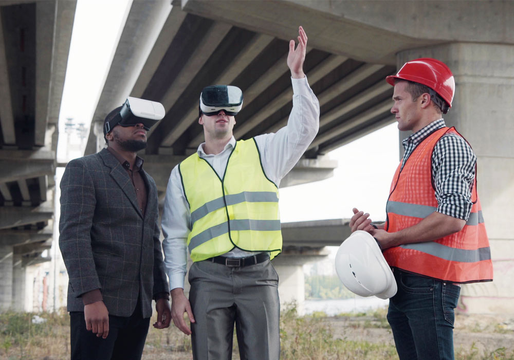 Réalité virtuelle sur le chantier