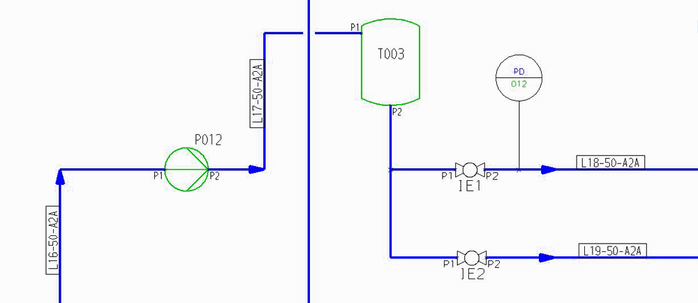 Ingénierie de procédés facile avec diagrammes P&ID Intelligents