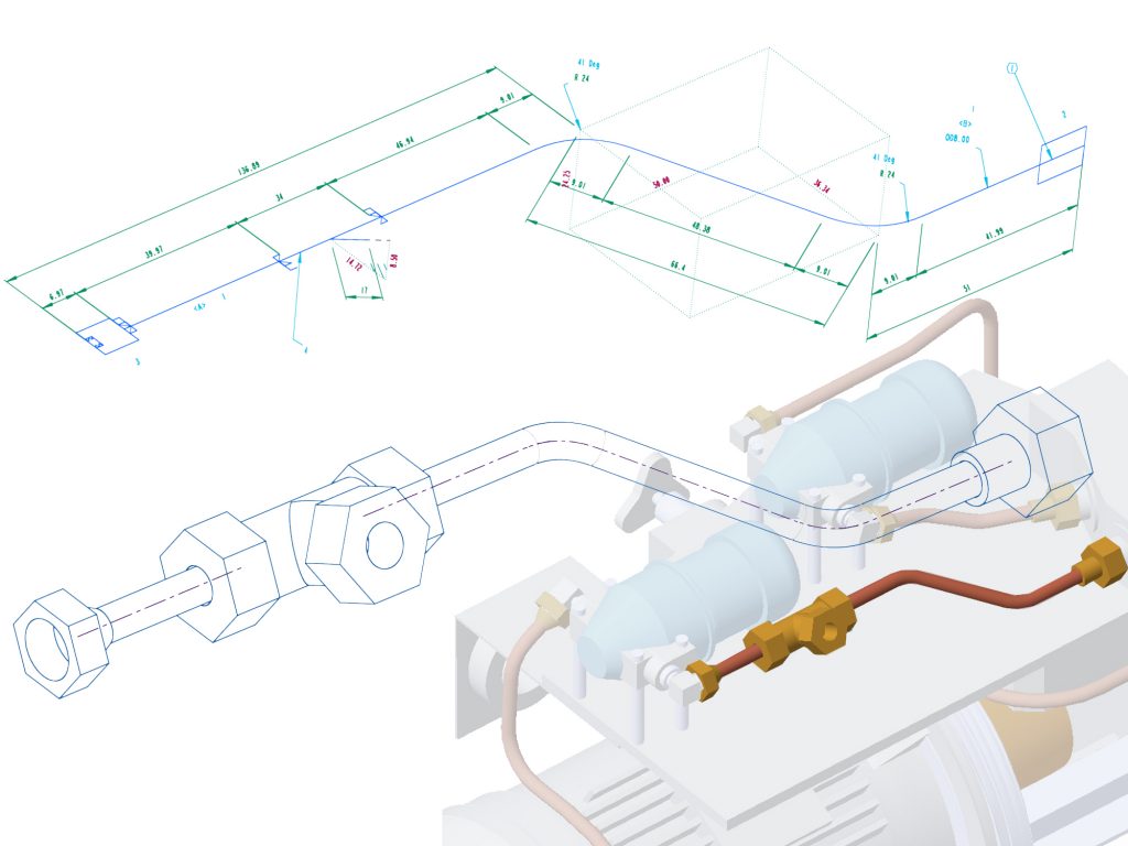 Isometrie für PTC Creo Piping