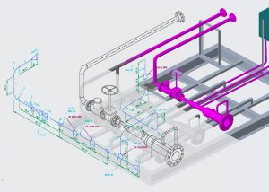 Isometrie für PTC Creo Piping - M4 ISO