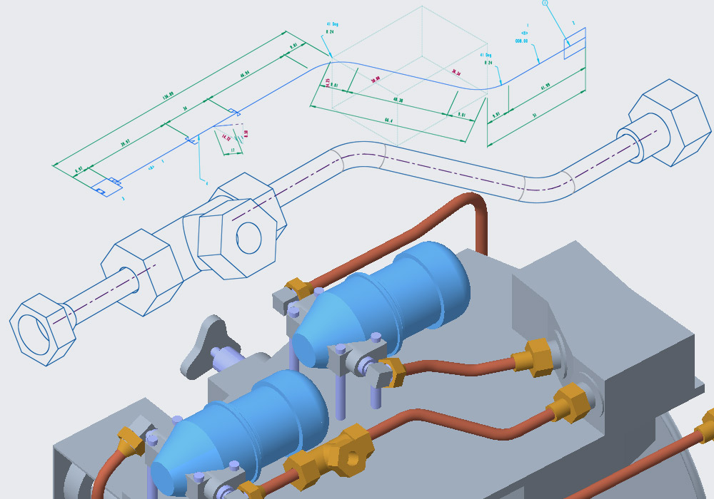 Creer des isometries de tuyauterie directement a partir de Creo Piping Créer des isométries de tuyauterie directement à partir de Creo Piping