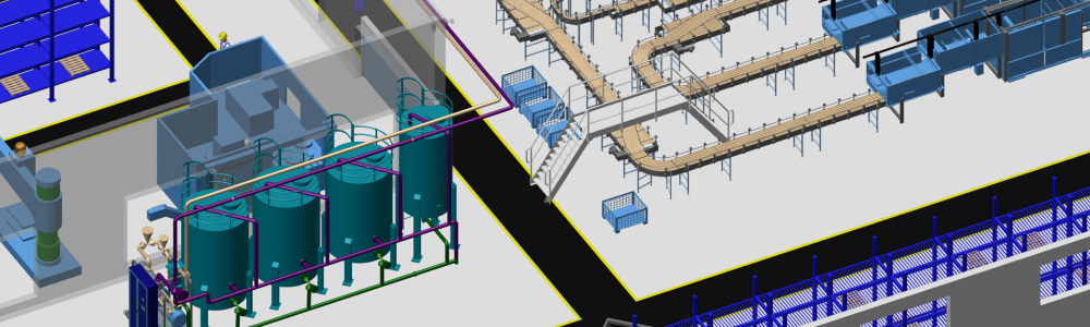 M4 PLANT - Anlagenbau und Fabrikplanung Software Fabrikplanung Software 3D-Planung