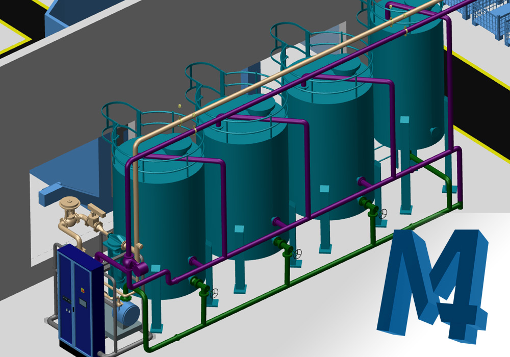 M4 PLANT : Pour les professionnels de la conception d'usines et d'installations