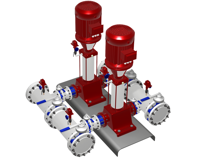 Pompe 3D à partir d'un programme de CAO