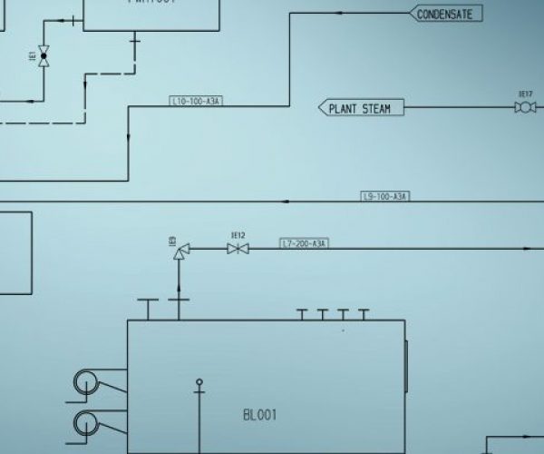 Un diagramme de flux est la base de la planification des réseaux de tuyauterie